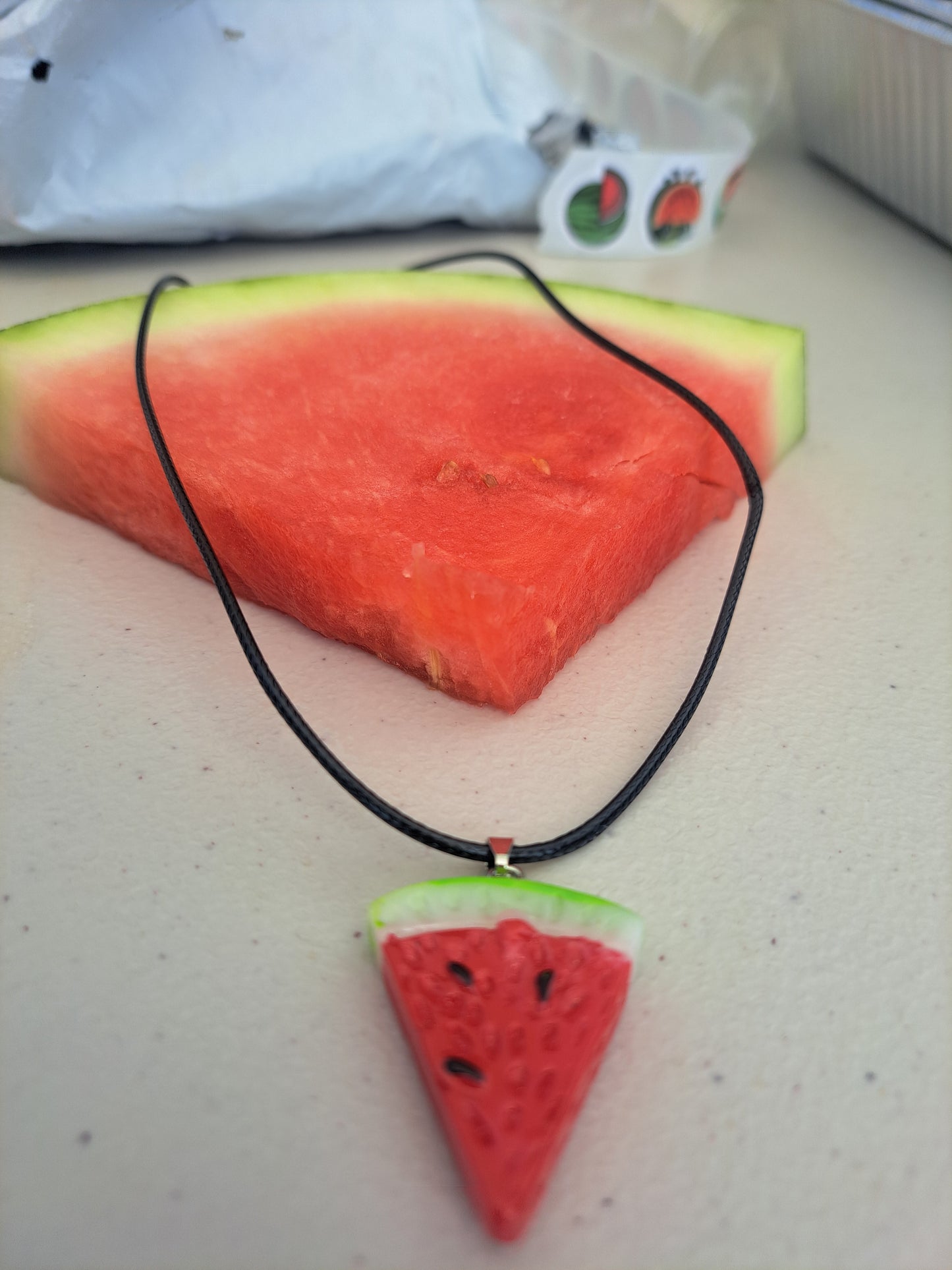 Watermelon neclace