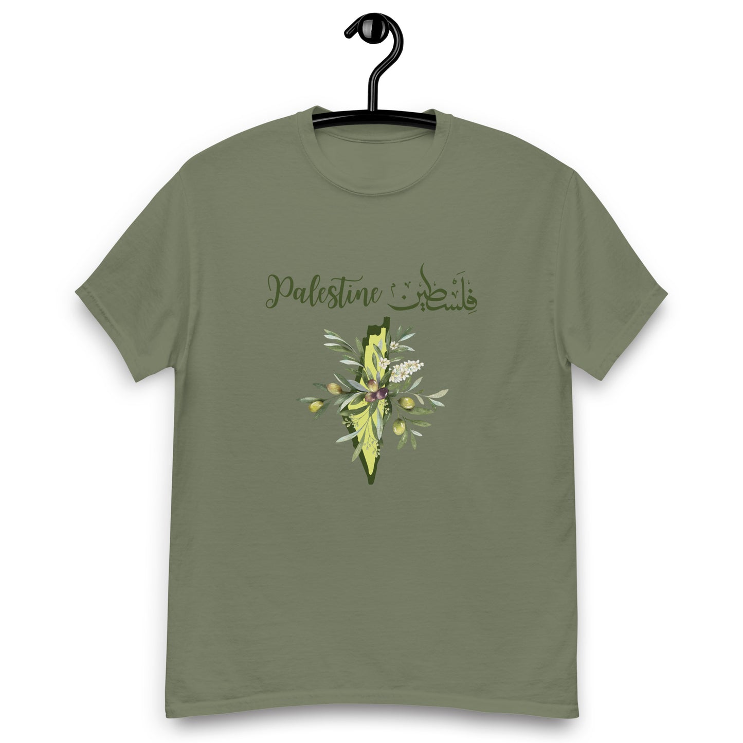 Claiming the olive Tee