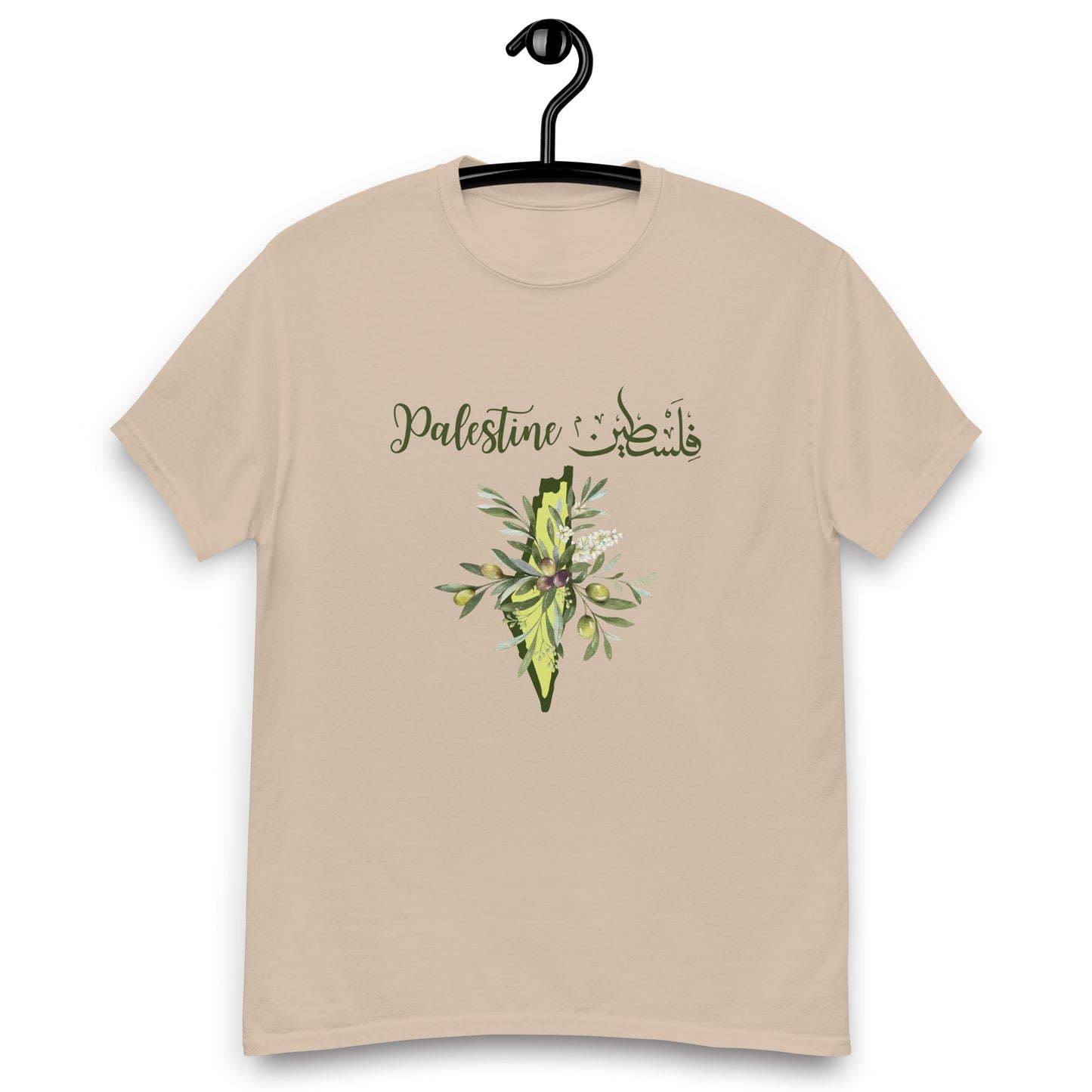 Claiming the olive Tee