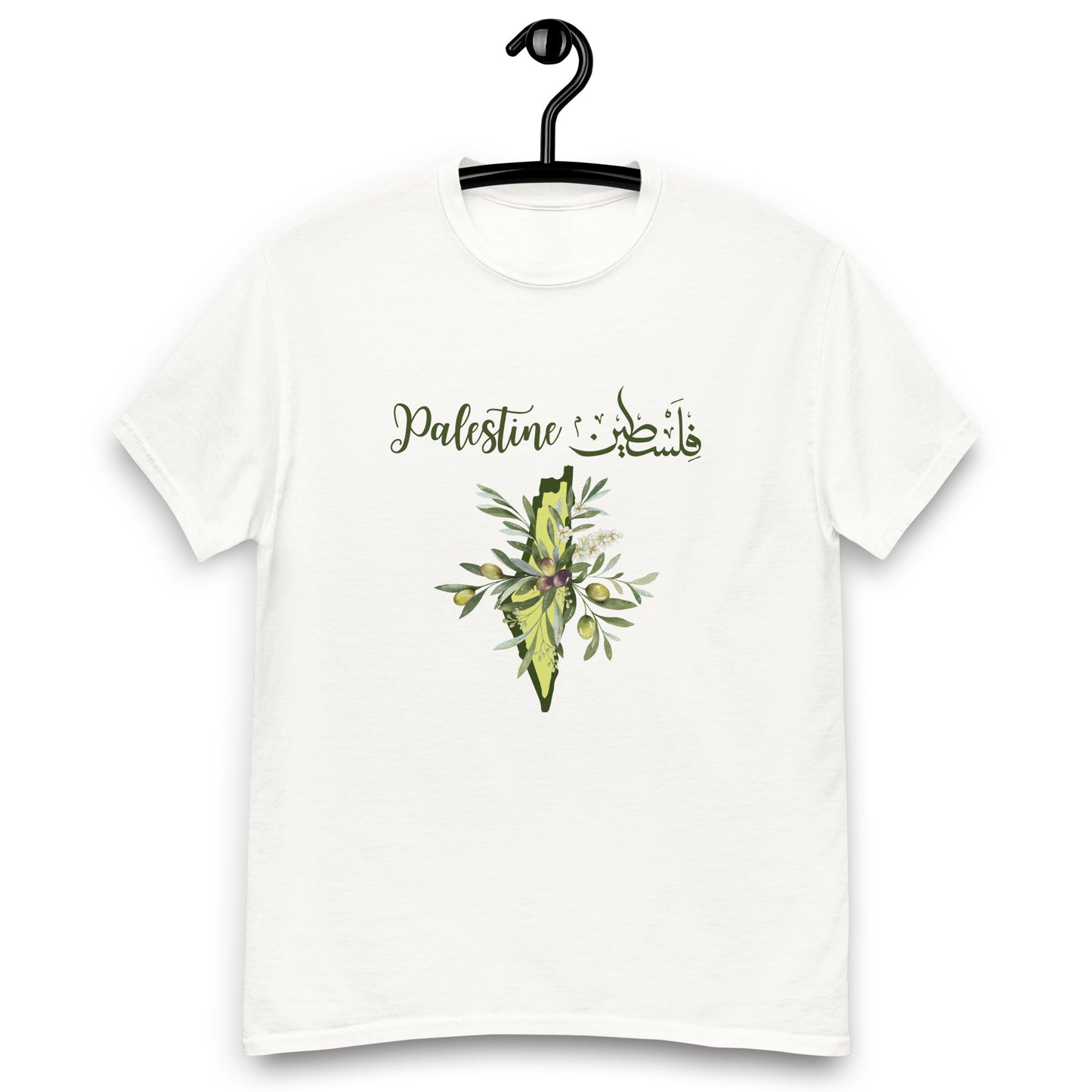 Claiming the olive Tee