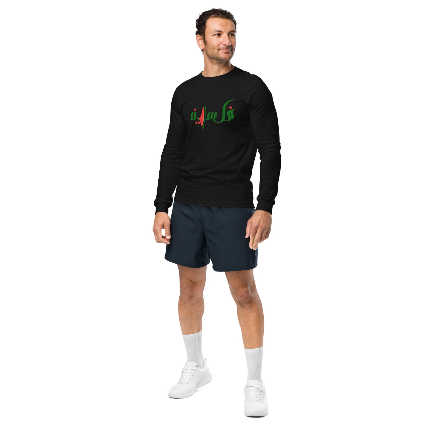 Palestine watermelon long Sleeve Tee