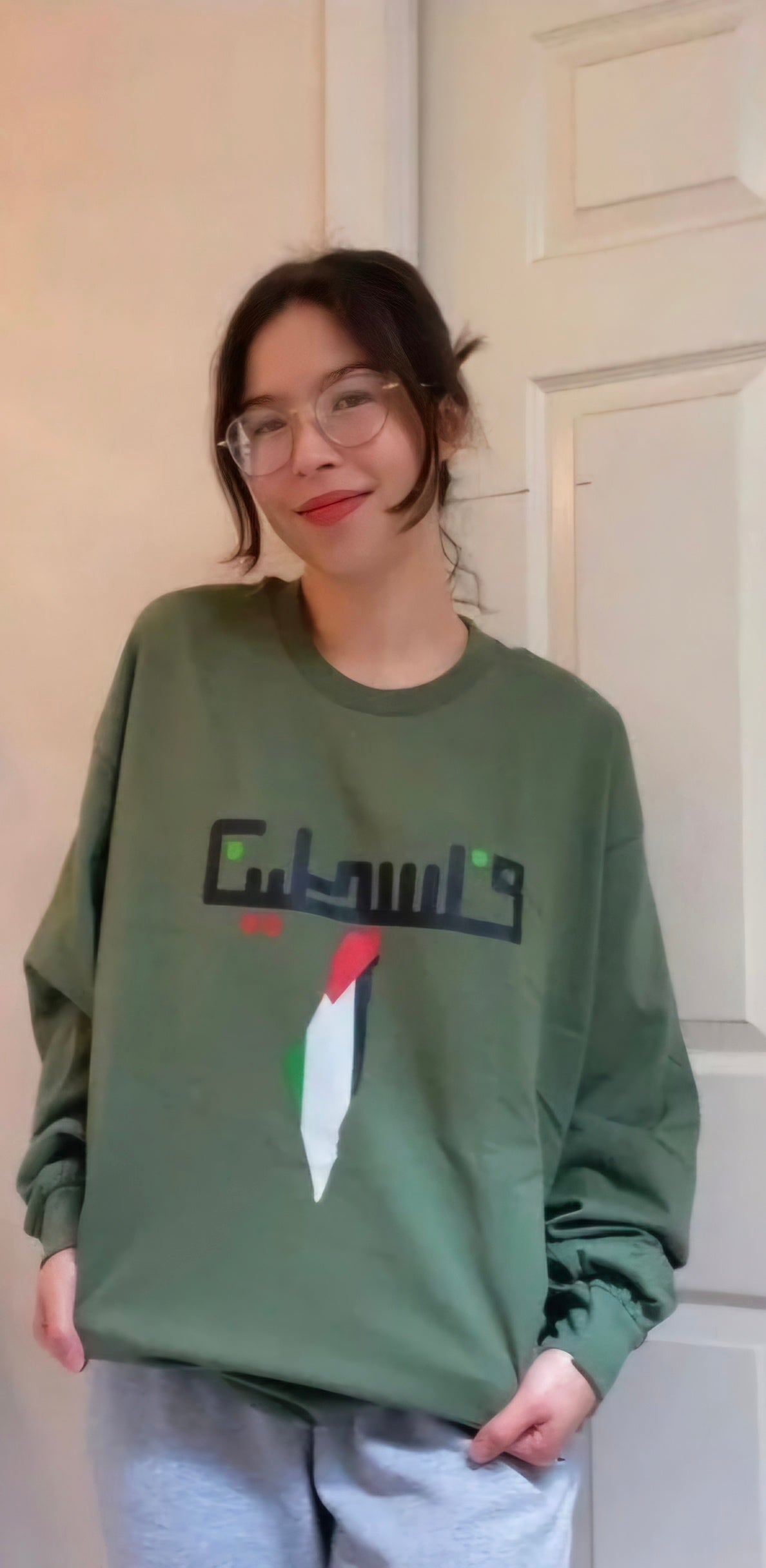 Falastine with map Long sleeves